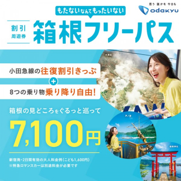 箱根フリーパス（往復割引付き）