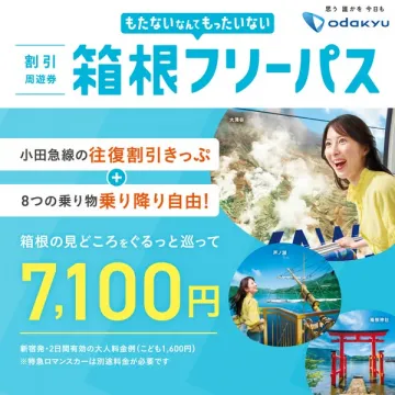 箱根フリーパス（往復割引付き）
