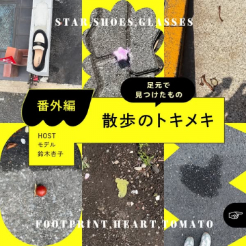 散歩のトキメキ 足元写真コラム（番外編）