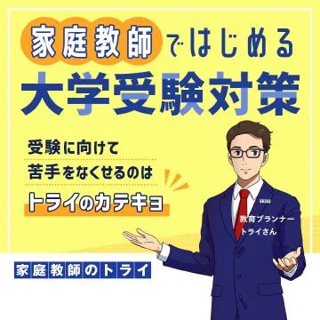 家庭教師のトライ 大学受験対策 個別指導プラン