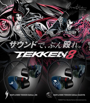 「TEKKEN 8」コラボレーションイヤホン MＡPro1000 JIN/KAZUYA