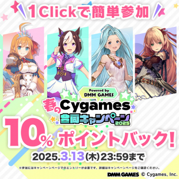 春のCygames合同キャンペーン2025