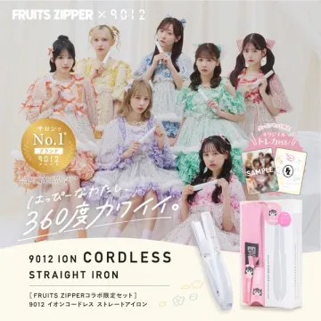 FRUITS ZIPPERコラボコードレスアイロン