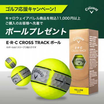 キャロウェイ ゴルフ応援キャンペーン（ボールプレゼント）