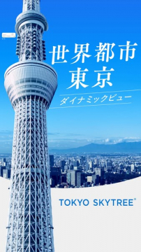 東京スカイツリー展望台ダイナミックビュー