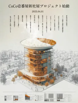 CoCo壱番屋新社屋プロジェクト始動カレー体験型オフィス