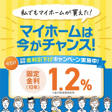 マイホーム購入支援金利割引キャンペーン