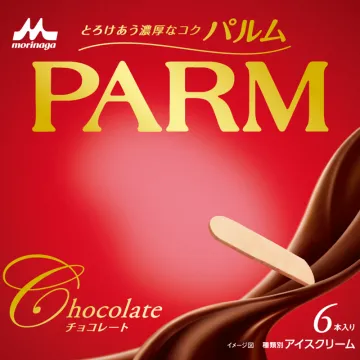 とろける濃厚チョコのパルムアイス