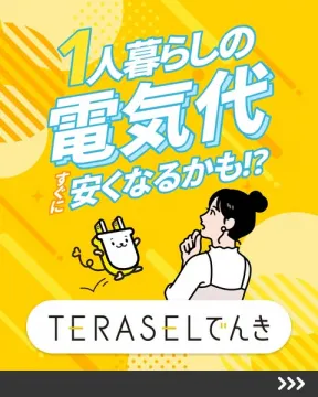 TERASELでんき 1人暮らし向け節約プラン