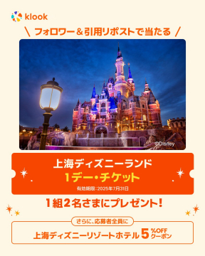 上海ディズニーランド 1デーチケット プレゼントキャンペーン