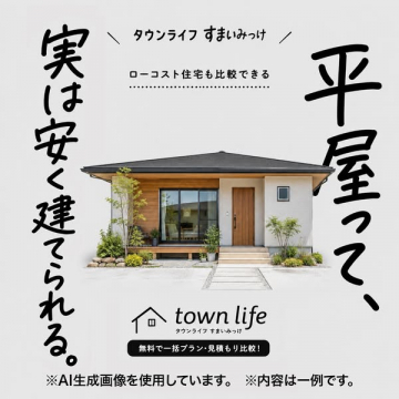 タウンライフ 住まい比較サービス（ローコスト含む住宅一括比較）