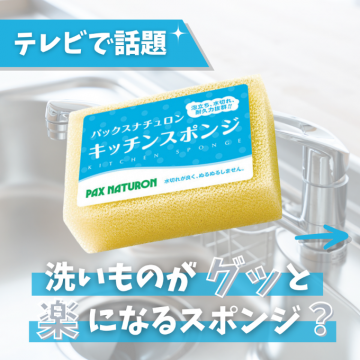 パックスナチュロン キッチンスポンジ