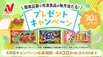 ニチレイ冷食30名投げキャン