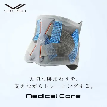 腰をサポートしながら鍛えるSIXPAD「Medical Core」
