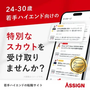 若手ハイエンド向け転職スカウト