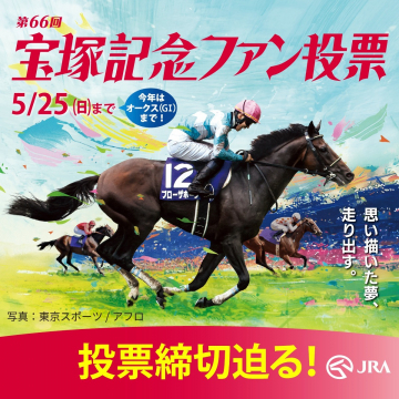 第66回宝塚記念ファン投票キャンペーン