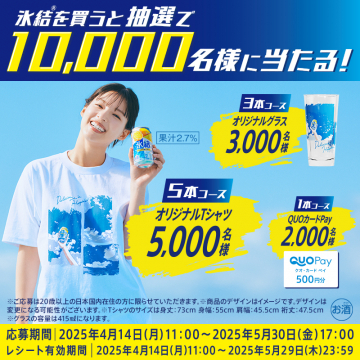 氷結×抽選で10,000名様に当たるキャンペーン