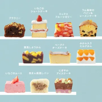 見た目が楽しい！多彩なスイーツ＆蒸しパン12種紹介ビジュアル