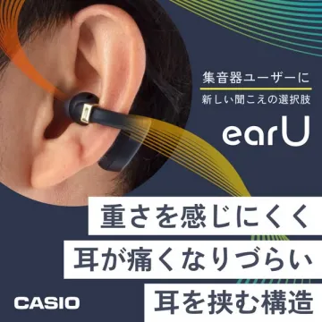 集音器向け軽量補聴サポート earU