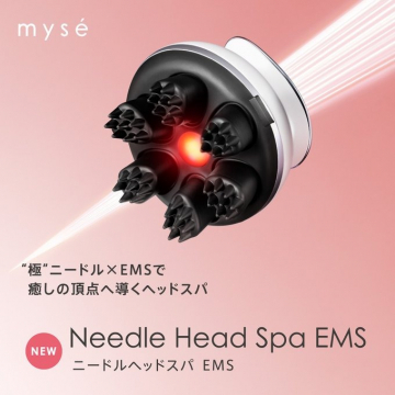 EMS搭載ニードルヘッドスパ美容機器