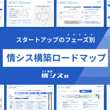 情シス君によるスタートアップ向けIT構築ロードマップ資料