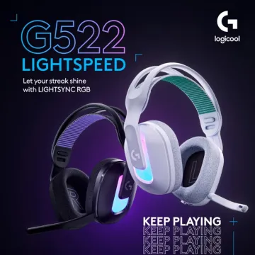 ロジクール G522 LIGHTSPEED ゲーミングヘッドセット