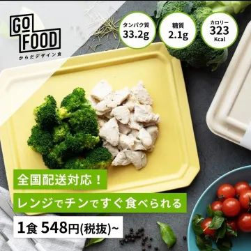 高たんぱく低糖質の冷凍宅配弁当「GOFOOD（ゴーフード）」