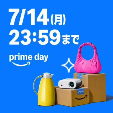 Amazonプライムデー セール告知バナー