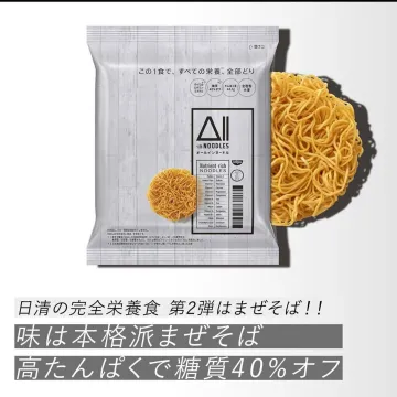 日清オールインヌードル 本格派まぜそば（高たんぱく＆糖質40％オフ）