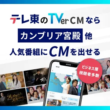 テレ東TVer広告で人気番組にCM出稿