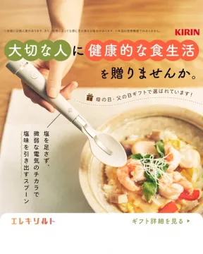 エレキソルト　電気で塩味を引き出すギフトスプーン