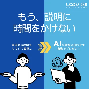 LOOV AI動画プレゼンプラットフォーム