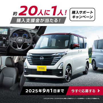 日産ルークス購入サポートキャンペーン