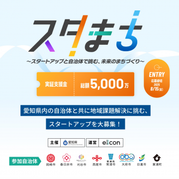 スタートアップと自治体で挑む未来のまちづくり支援プロジェクト「スタまち」