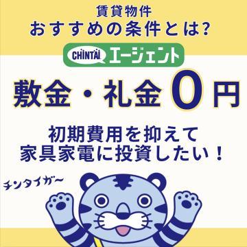 CHINTAIエージェント 敷金・礼金0円プラン