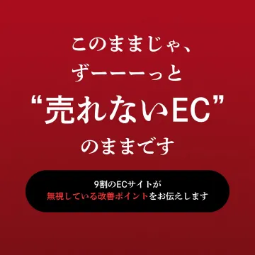 ECサイト改善ポイント解説サービス