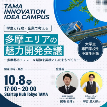 多摩エリアの魅力開発会議（学生×企業協働イベント）