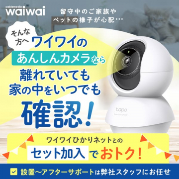 ワイワイ安心カメラ＆光回線セット