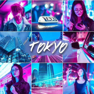 TOKYO ネオンシティライフとファッション