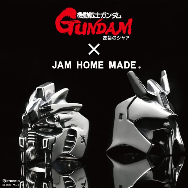 機動戦士ガンダム×JAMコラボジュエリーのバナー