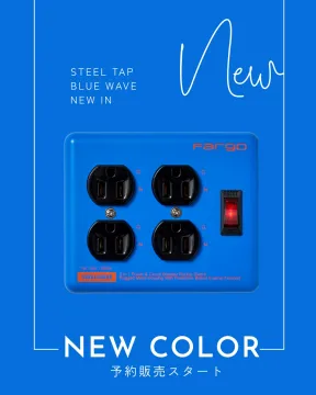 FARGO STEEL TAP BLUE WAVE 新色予約販売
