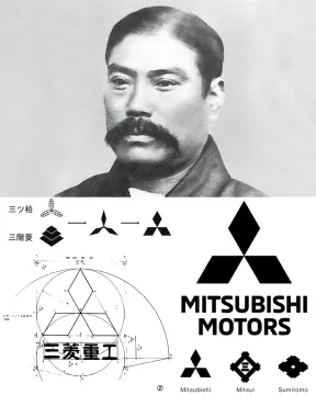 三菱グループの企業ロゴの歴史と起源