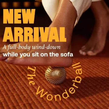 新着！座って全身リラックスできるマッサージボール『The Wonderball』