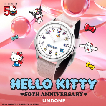 HELLO KITTY 50周年記念 UNDONEコラボ腕時計