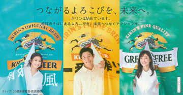 キリンビール・ノンアル飲料のよろこびを未来へ繋ぐキャンペーン