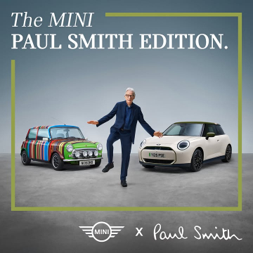 MINI Paul Smith Edition特別コラボ車
