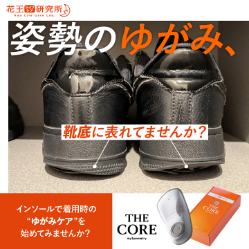 姿勢のゆがみケアインソール THE CORE mySymmetry