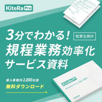 KiteRa Pro ～規程業務効率化サービス資料～