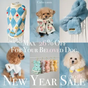 Calin canin 愛犬のための新年セール