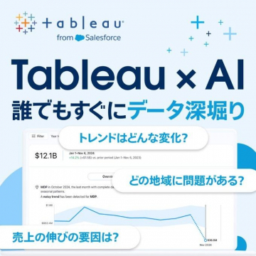 Tableau × AI データ分析ソリューション